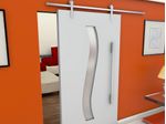Kit-Rodizio-Trilho-1.5-Metros-Aluminio-Escovado-Geris-
