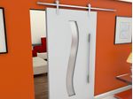 Kit-Rodizio-Trilho-2m-Aluminio-Escovado-Geris