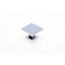 Puxador Zamac Ponto Quadrado 45mm Cromado Hastvel