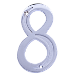 Numero-8-Residencial-Zamac-Cromado-Isero