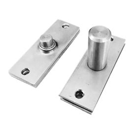 Pivô Eco Para Porta 50kg Inox Escovado Geris
