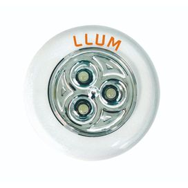 Luminária Touch 3 Leds Branca Bronzearte