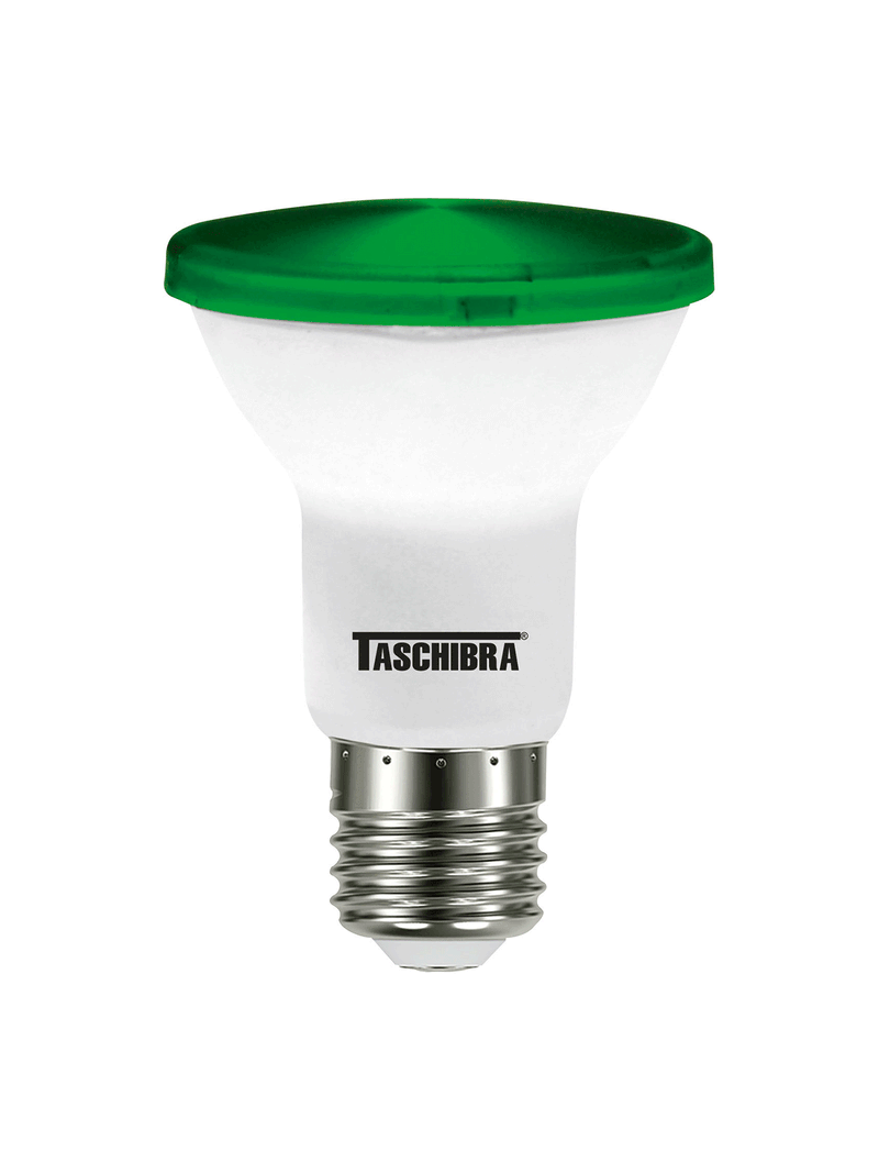 Lampada-Led-Par20-6W-IP65-E27-Verde-Taschibra