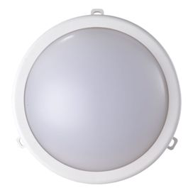 Luminária Tartaruga Led Redonda 7.5W 6500K Branca Ecoforce