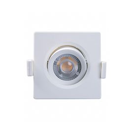 Spot Led Alltop MR11 de Embutir Quadrado 3W 3000K Taschibra
