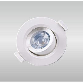 Spot De Led MR16 Embutir Redondo 5W 6500K  38° Alltop Taschibra