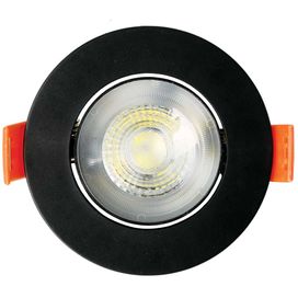 Spot Easy Led Embutir Redondo 3W 4000K Preto Bronzearte