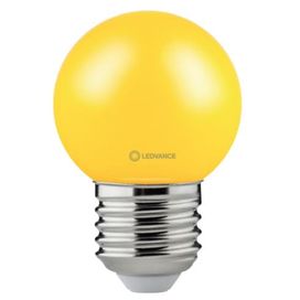 Lâmpada Led Bolinha 1,2W 70lm E27 Amarela Ledvance