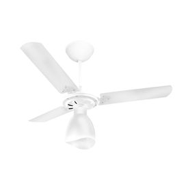 Ventilador de Teto New Delta Light 3 Pás Branco 127V Venti Delta