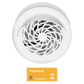 Exaustor Residencial Aero Delta 80-2500 25cm Branca Venti-Delta