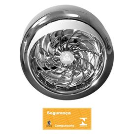 Exaustor Residencial Aero Delta 80-2502 25cm Cromado Venti-Delta