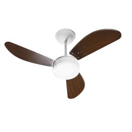 Ventilador de Teto New Light Led 3 Pás Tabaco 127V Venti-Delta