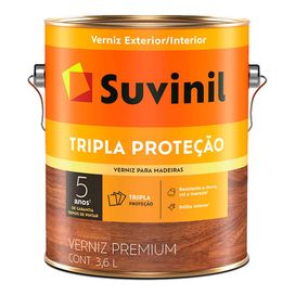 Verniz Tripa Proteção Brilhante 3.6 Litros Imbuia Suvinil