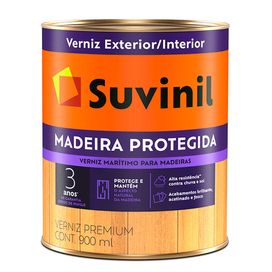 Verniz Madeira Protegida Fosco 0,9 Litros Natural Suvinil