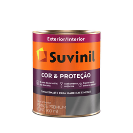 Esmalte Premium Cor e Proteção Brilhante 900ML Branco Suvinil