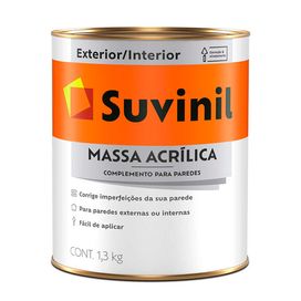 Massa Acrílica 1,3KG Suvinil