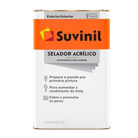 Selador Acrílico 18 Litros Suvinil