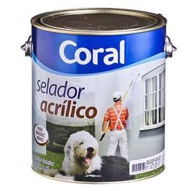 Selador Acrílico Branco 3,6L da Coral