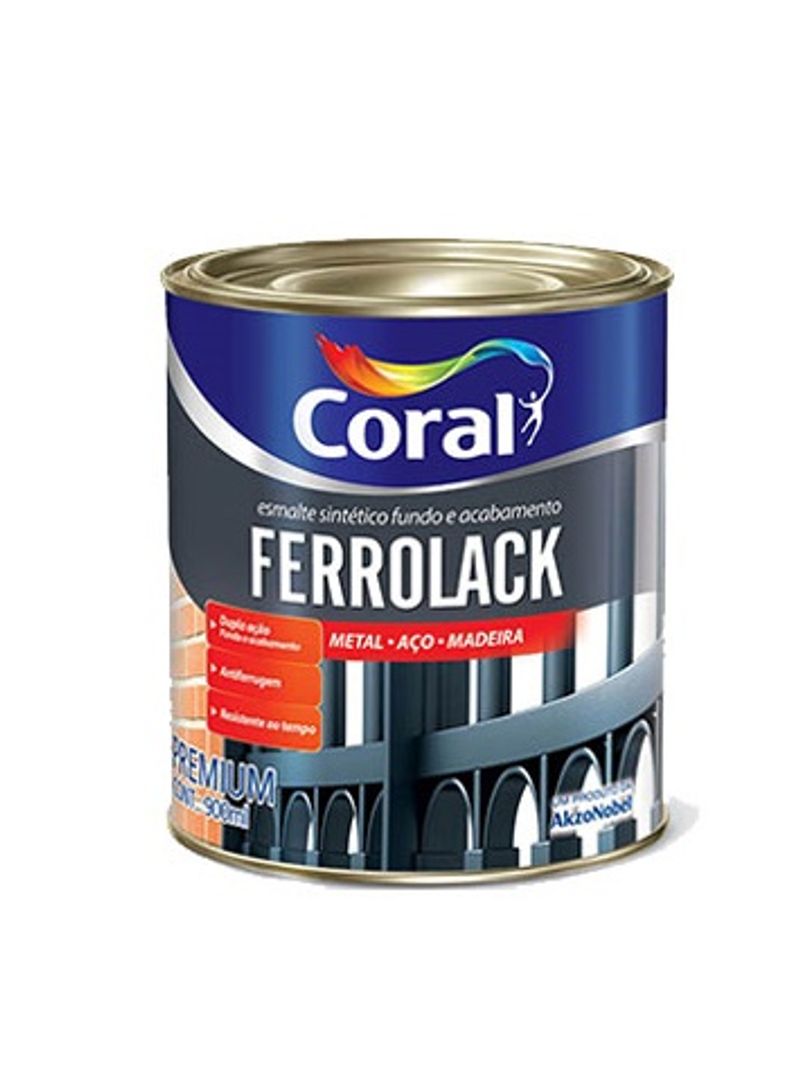 Primer-Ferrolack-0.9Litros-Preto-Coral