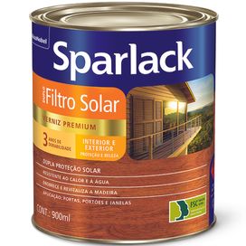 Verniz Sparlac Triplo Filtro Solar 0,9l Brilho Coral