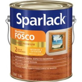Verniz Sparlack Fosco 3.6L Transparente Coral