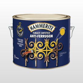 Hammerite brilhante 2.4l Cinza Coral