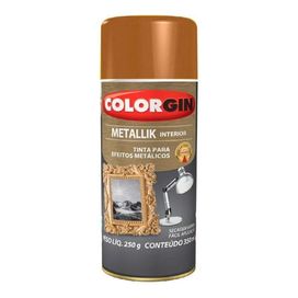 Tinta Spray Metallik Cobre 350ML Colorgin
