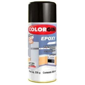 Spray Epóxi Preto Colorgin