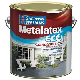 Metalatex Eco Esmalte Fundo 3.6L Branco Fosco Sherwin Williams