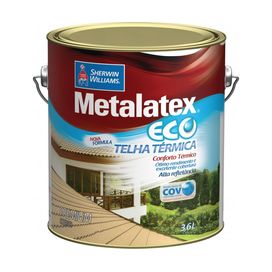 Telha Térmica Metalatex Eco 3.6L Ônix Sherwin Williams