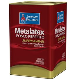 Tinta Acrílica Fosco Metalatex 18L Palha Sherwin Williams