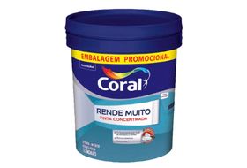 Tinta Acrílica Rende Muito 20L Branco Neve Coral