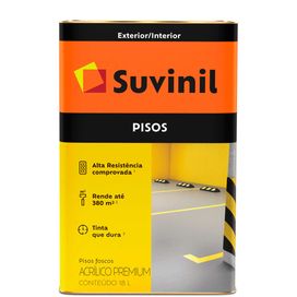 Tinta Acrílica Premium Piso 18L Cinza Escuro Suvinil