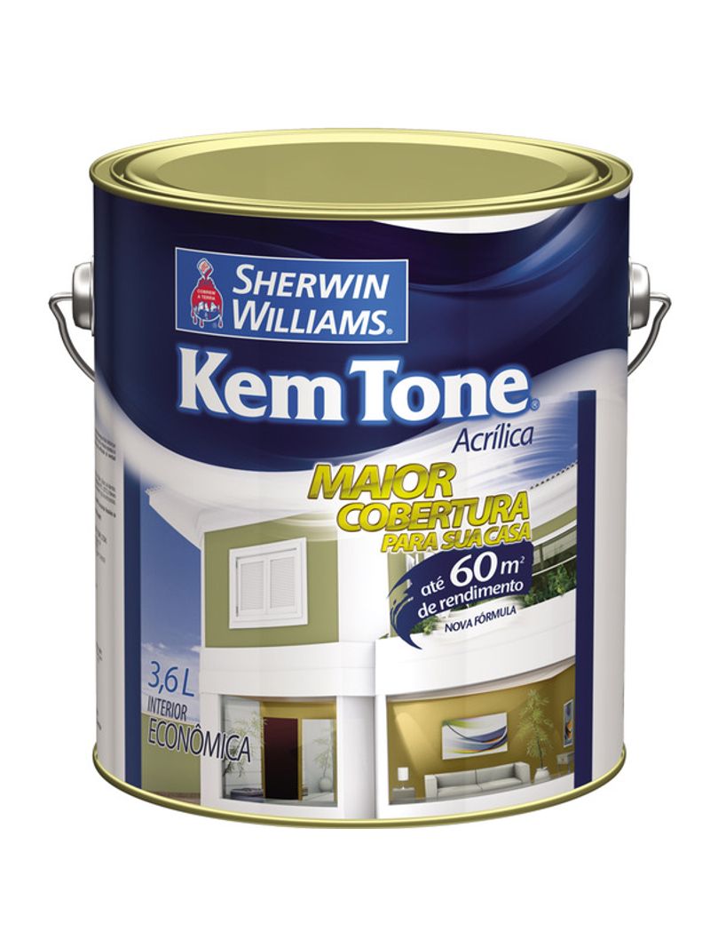 Tinta-Kemtone-Fosco-3.6L-Sherwin-Wiliams-Branco-Gelo