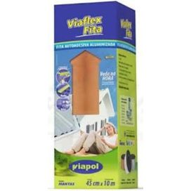 Fita Alumínio Viaflex Sleeve 45cmx10mt Viapol