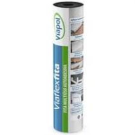 Fita Alumínio Viaflex Sleeve 45cmx10mt Branca Viapol