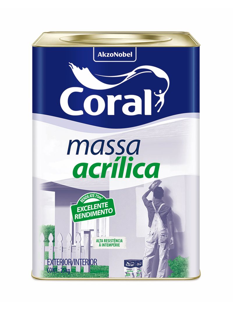 Massa-Acrilica-25kg-Coral