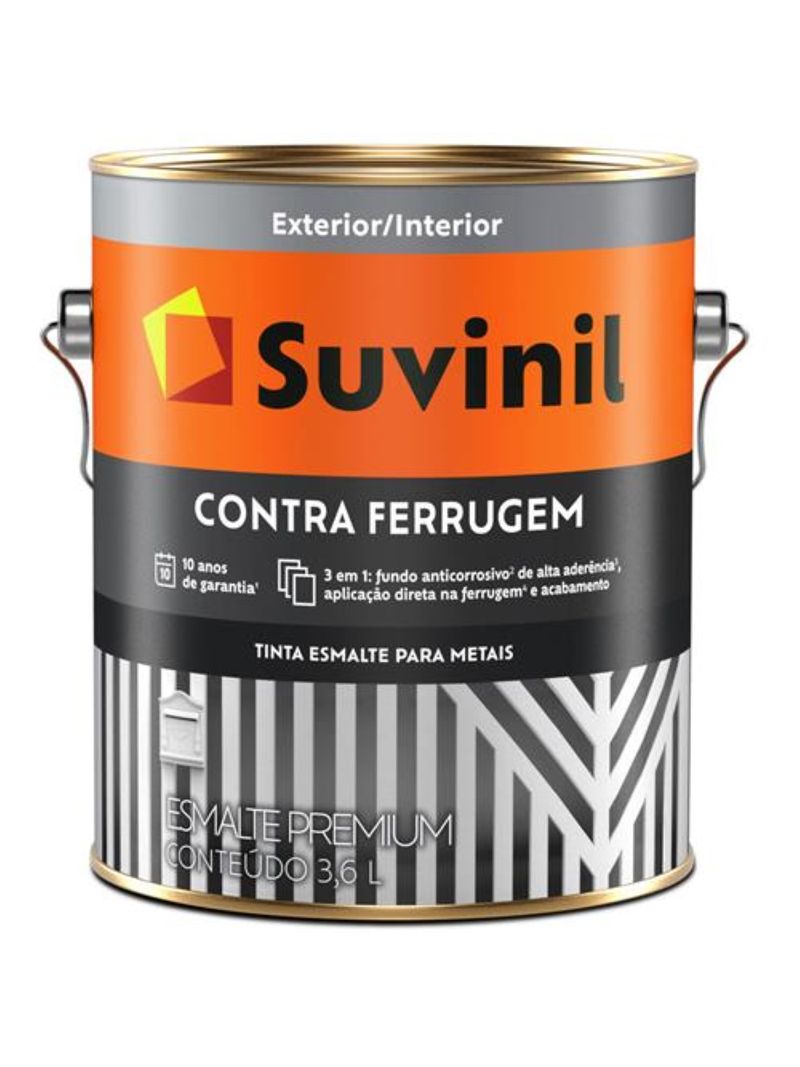 Esmalte-Contra-Ferrugem-Brilhante-36-litros-p31-Cinza-Escuro-Suvinil