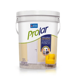 Tinta Acrílica Econômica Prolar 20L Branco Fosco Balde Sherwin Williams