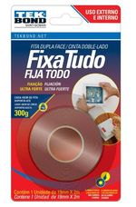 Fita Dupla Face Interna 25mmx2m TekBond