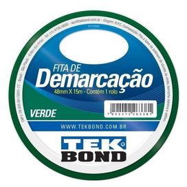 Fita Demarcação Verde 48mmx15m TekBond