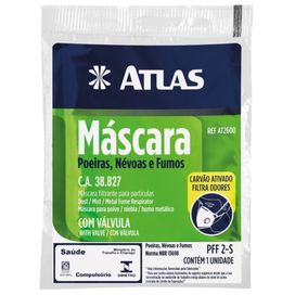 Mascara de Proteção com Válvula  AT2600 Pinceis Atlas