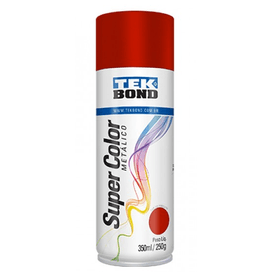 Tinta Spray 350ml Uso Geral Vermelho Metálico Tekbond