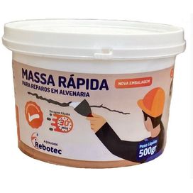 Hidrofugante Massa Rápida 500g Rebotec