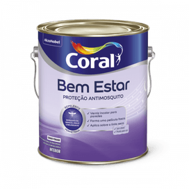 Verniz Antimosquito Fosco 3.6 Litros Coral