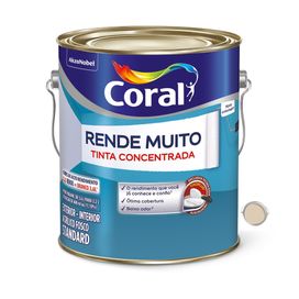 Tinta Acrílico Fosco Rende Muito Standard 3,2 Litros Areia Coral