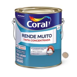 Tinta Acrílico Fosco Rende Muito Standard 3,2 Litros Camurça Coral