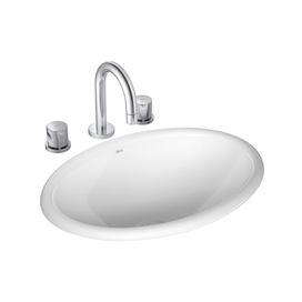 Cuba de Sobrepor Oval L-65 Branco Deca