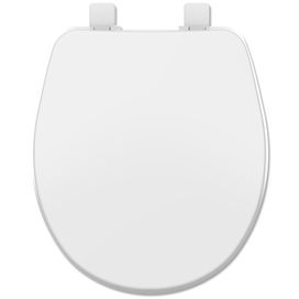 Assento Universal Oval Poliester Sclose Branco