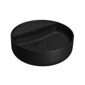 Cuba de Apoio Redonda com Mesa 40CM L.12040 Ébano Fosco Deca